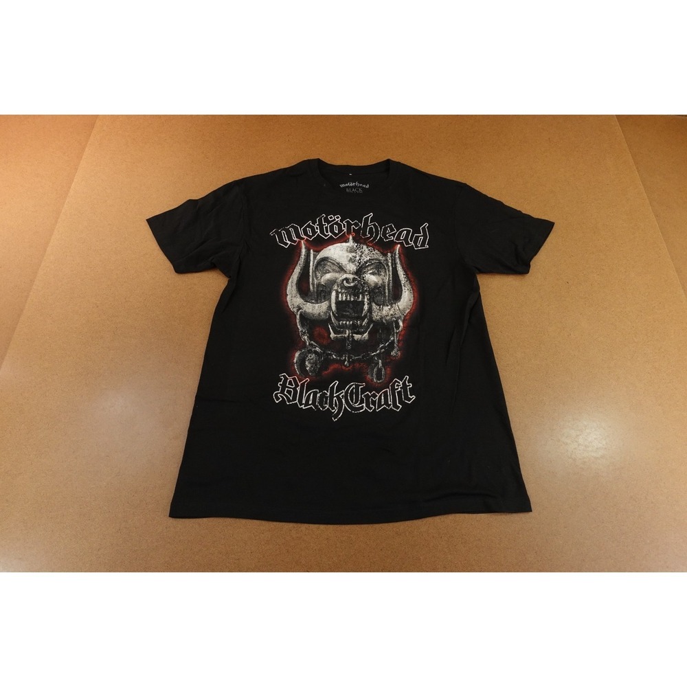 Motorhead x Blackcraft Adult Size Medium Black Cotton Bad Magic Graphic T-Shirt